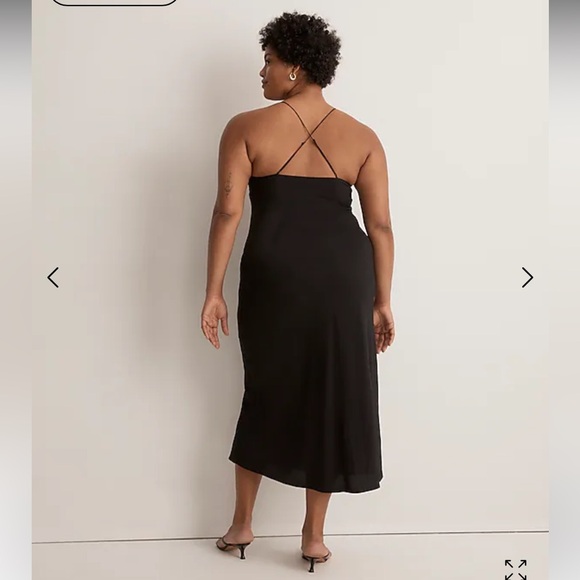 Madewell The Layton Midi Slip Dress sz. 16 - Picture 4 of 10